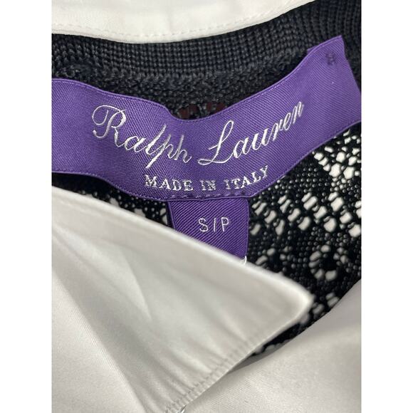 NWT Ralph Lauren Purple Label Fall Runway 2 Piece Collared Long Dress Small - Picture 8 of 12